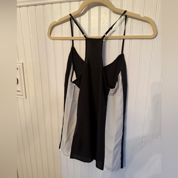 NWT J. Crew Black and white tank top - Picture 4 of 4
